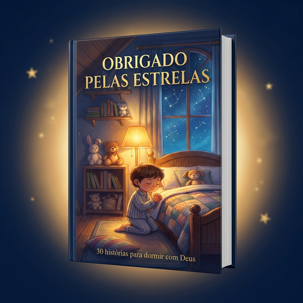 Mockup do livro digital Obrigado Pelas Estrelas